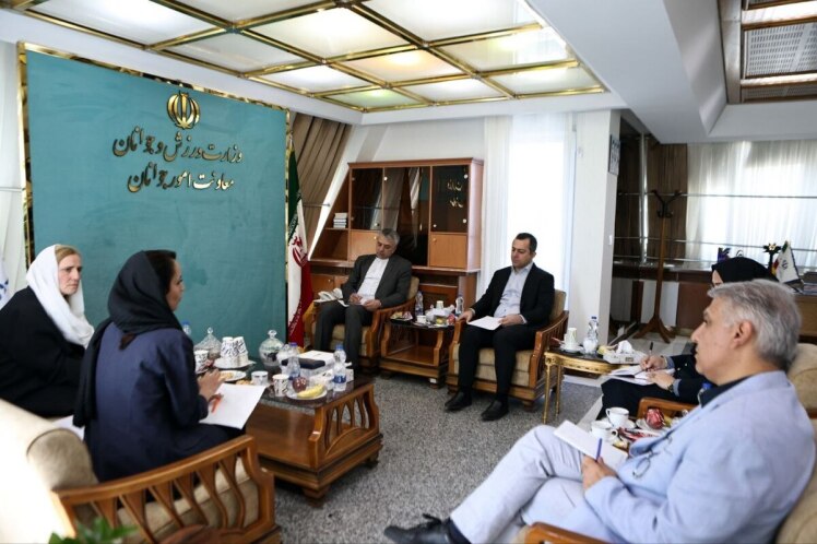 دعوت معاون امور جوانان از یونیسف در نهضت عدالت آموزشی